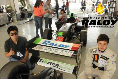 1ra. fecha de Carrera LATAM Fórmula 2000 celebrada en el Autódromo Hermanos Rodríguez en la Cuidad de México el día 28 de Abril de 2013, apoyando a nuestro piloto estrella Fabián Welter de Raloy Racing Team con el auto número 11