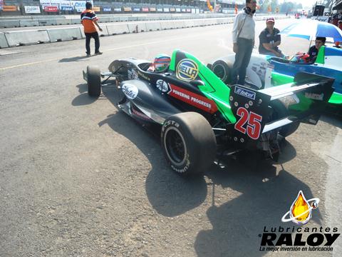 1ra. fecha de Carrera LATAM Fórmula 2000 celebrada en el Autódromo Hermanos Rodríguez en la Cuidad de México el día 28 de Abril de 2013, apoyando a nuestro piloto estrella Fabián Welter de Raloy Racing Team con el auto número 11