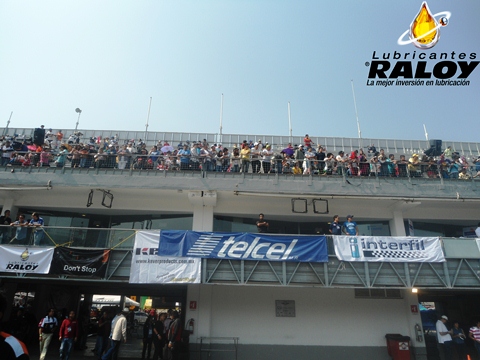 1ra. fecha de Carrera LATAM Fórmula 2000 celebrada en el Autódromo Hermanos Rodríguez en la Cuidad de México el día 28 de Abril de 2013, apoyando a nuestro piloto estrella Fabián Welter de Raloy Racing Team con el auto número 11