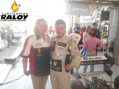 1ra. fecha de Carrera LATAM Fórmula 2000 celebrada en el Autódromo Hermanos Rodríguez en la Cuidad de México el día 28 de Abril de 2013, apoyando a nuestro piloto estrella Fabián Welter de Raloy Racing Team con el auto número 11