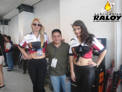 1ra. fecha de Carrera LATAM Fórmula 2000 celebrada en el Autódromo Hermanos Rodríguez en la Cuidad de México el día 28 de Abril de 2013, apoyando a nuestro piloto estrella Fabián Welter de Raloy Racing Team con el auto número 11