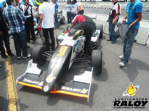 1ra. fecha de Carrera LATAM Fórmula 2000 celebrada en el Autódromo Hermanos Rodríguez en la Cuidad de México el día 28 de Abril de 2013, apoyando a nuestro piloto estrella Fabián Welter de Raloy Racing Team con el auto número 11