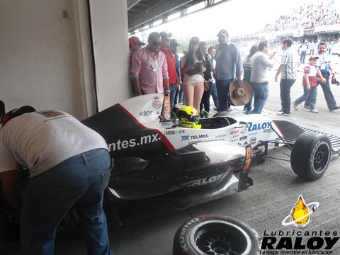 1ra. fecha de Carrera LATAM Fórmula 2000 celebrada en el Autódromo Hermanos Rodríguez en la Cuidad de México el día 28 de Abril de 2013, apoyando a nuestro piloto estrella Fabián Welter de Raloy Racing Team con el auto número 11