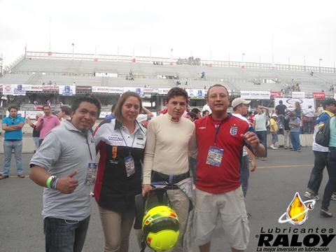 1ra. fecha de Carrera LATAM Fórmula 2000 celebrada en el Autódromo Hermanos Rodríguez en la Cuidad de México el día 28 de Abril de 2013, apoyando a nuestro piloto estrella Fabián Welter de Raloy Racing Team con el auto número 11