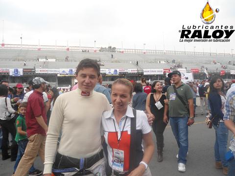 1ra. fecha de Carrera LATAM Fórmula 2000 celebrada en el Autódromo Hermanos Rodríguez en la Cuidad de México el día 28 de Abril de 2013, apoyando a nuestro piloto estrella Fabián Welter de Raloy Racing Team con el auto número 11