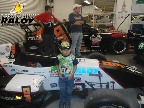 1ra. fecha de Carrera LATAM Fórmula 2000 celebrada en el Autódromo Hermanos Rodríguez en la Cuidad de México el día 28 de Abril de 2013, apoyando a nuestro piloto estrella Fabián Welter de Raloy Racing Team con el auto número 11